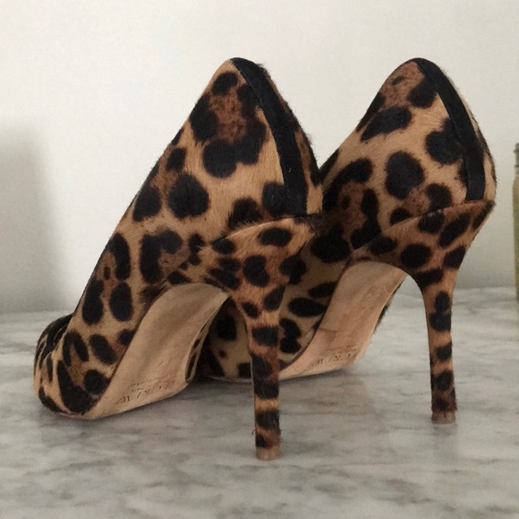 J. Crew Elsie Pumps in Leopard Calf Hair - Size 7 - Picture 6 of 6